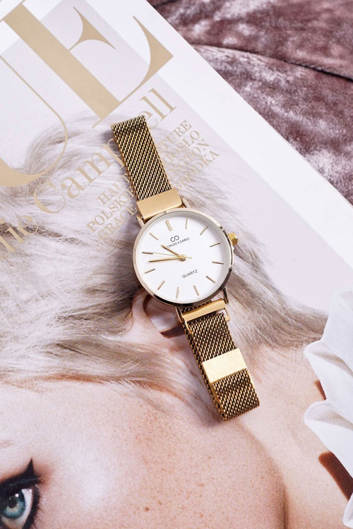 Damski Zegarek Giorgio & Dario Na Magnes Złoty Magnum