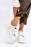 Damskie Sneakersy Buty Sportowe GOE JJ2N4126 Białe