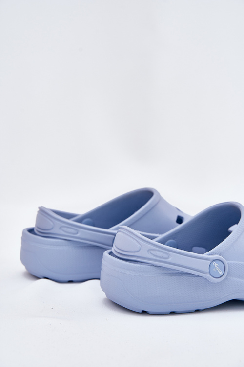 Klapki Damskie Piankowe LEMIGO 806 Niebieskie