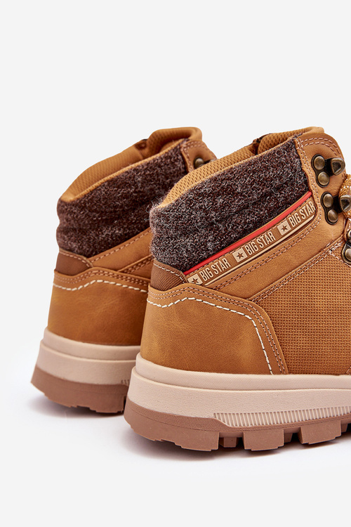 Męskie Buty Trekkingowe Big Star KK174217 Camel