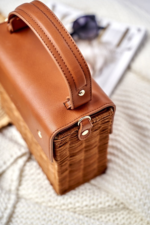 Torebka Damska Monnari Karmelowe Kuferek BAG3660-017