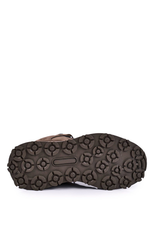 Sportowe Męskie Buty Big Star Khaki GG174414