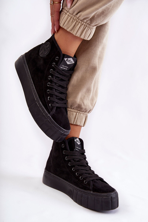 Wysokie Trampki Lee Cooper LCJ-22-31-1432L Czarne