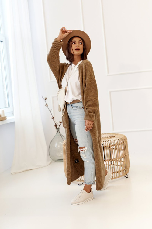 Damskie Sportowe Buty Sneakersy Beżowe Nova