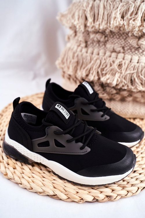 Sportowe Dziecięce Big Star Czarne FF374147