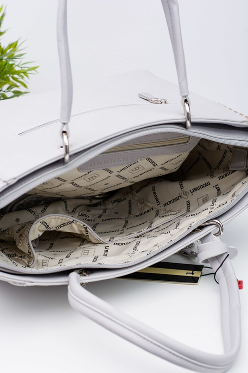 Monnari Szara Torebka Klasyczna Shopper