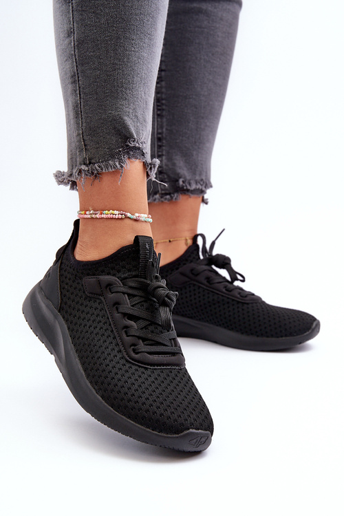 Buty Sportowe Sneakersy Damskie 4F 4FRSS24FLOWF055 Czarne