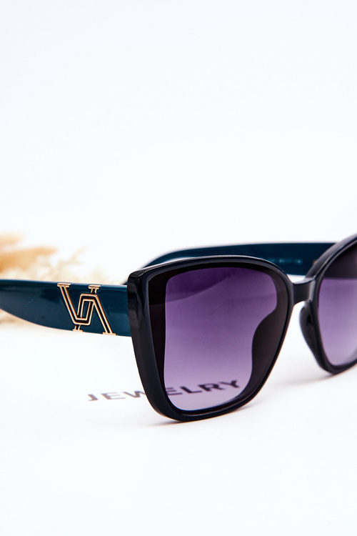 Okulary Przeciwsłoneczne Z Ozdobą UV400 Prius V202 Zielone