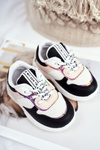 Obuwie Sportowe Dziecięce Biało-Czarne Matylda