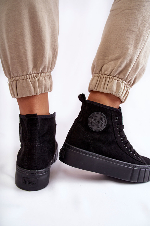 Wysokie Trampki Lee Cooper LCJ-22-31-1432L Czarne