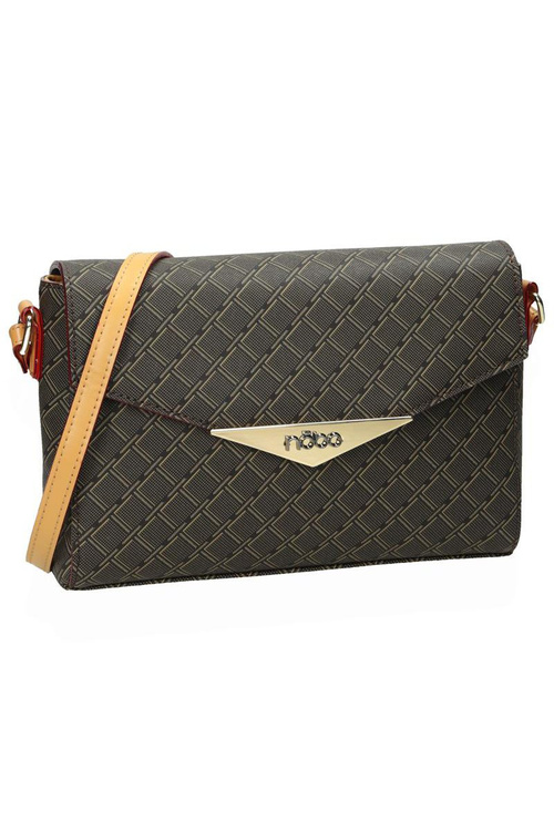 Brązowa Torebka Damska Listonoszka NBAG-F2300-C017