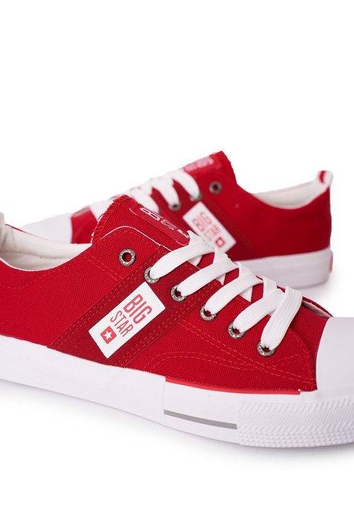 Męskie Trampki Big Star HH174040 Czerwone