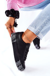 Damskie Trampki Na Platformie BIG STAR II274183 Czarne