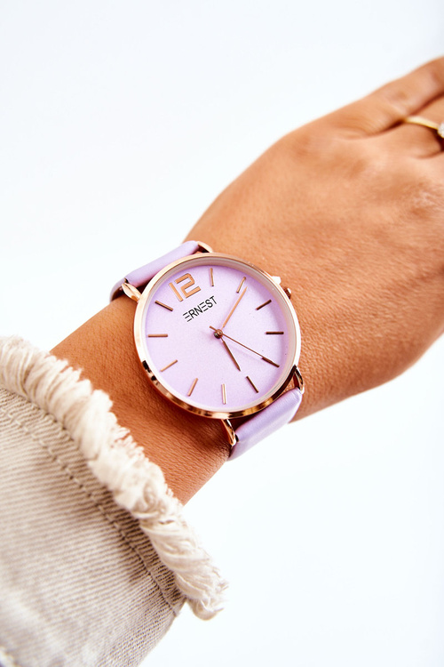 Damski Zegarek Ernest Jasnofioletowy Sandmill