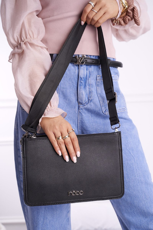 Torebka Damska NOBO Czarna Listonoszka NBAG-I2670-C020