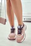 Damskie Sneakersy Buty Sportowe Big Star JJ274577 Różowe