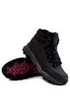 Męskie Ocieplane Buty Trekkingowe Cross Jeans KK1R4027C Czarne