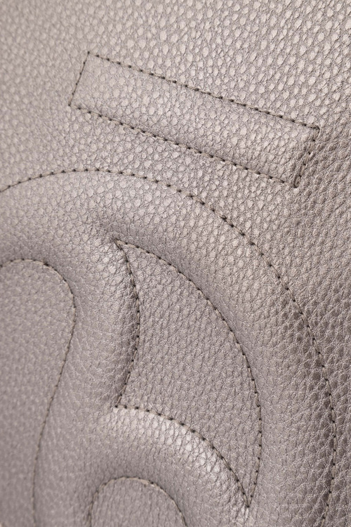 Klasyczna Torebka Shopperka NOBO N1530-C025 Srebrna