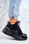 Damskie Sportowe Buty Sneakersy Big Star GG274644 Czarne