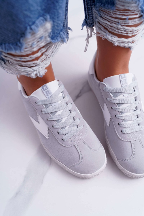 Obuwie Sportowe Damskie Big Star Szare DD274296