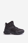 Lekkie Ocieplane Męskie Buty Trekkingowe McBraun Wodoodporne Czarne