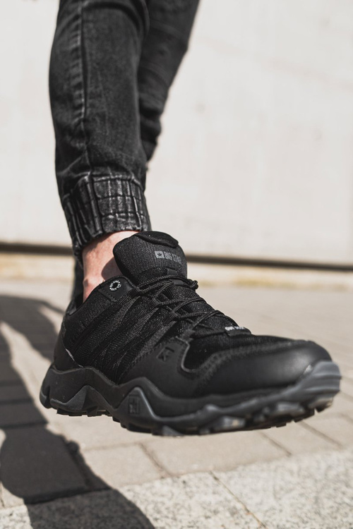 Męskie Buty Big Star Trekking Outdoor Czarne EE174456