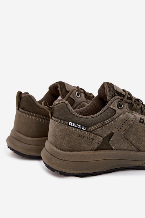 Buty Sportowe Trekkingowe Męskie Big Star OO174367 HI-POLY SYSTEM Khaki