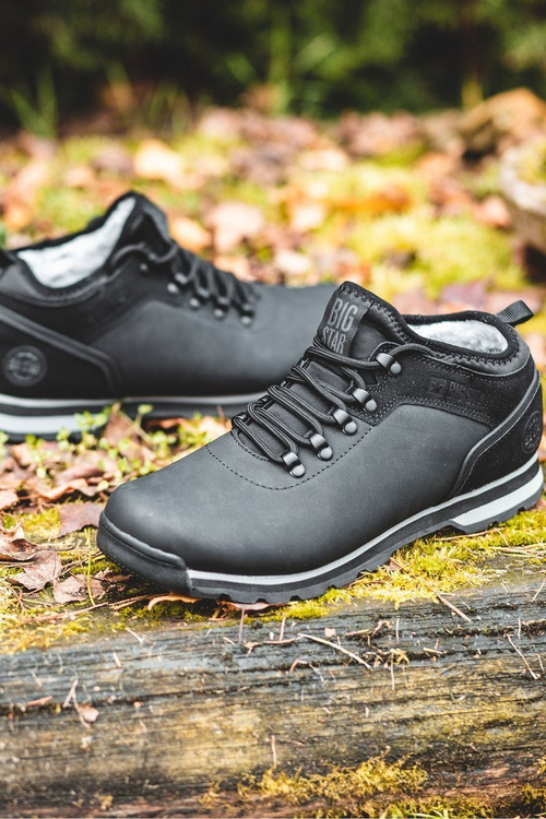 Buty Trekkingowe Męskie Big Star Czarne EE174444