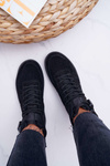 Sneakersy Damskie Trampki Czarne Big Star EE274662
