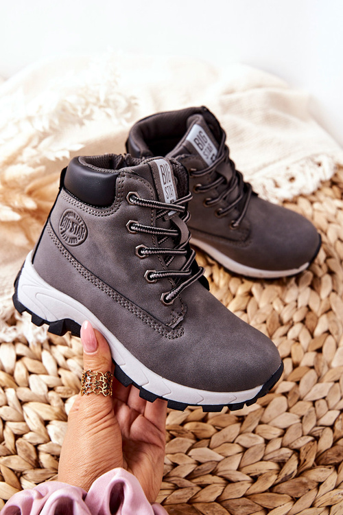 Dziecięce Buty Trekkingowe Big Star II374102 Szary