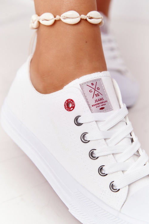Damskie Trampki CROSS JEANS HH2R4017C Białe
