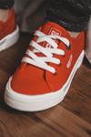 Dziecięce Niskie Trampki Big Star JJ374172 Czerwone