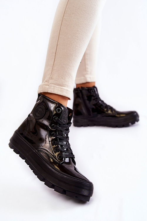 Wysokie Trampki Big Star KK274533 Czarne