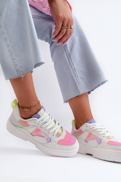 Sneakersy Damskie Big Star NN274359 Memory Foam System Multikolor