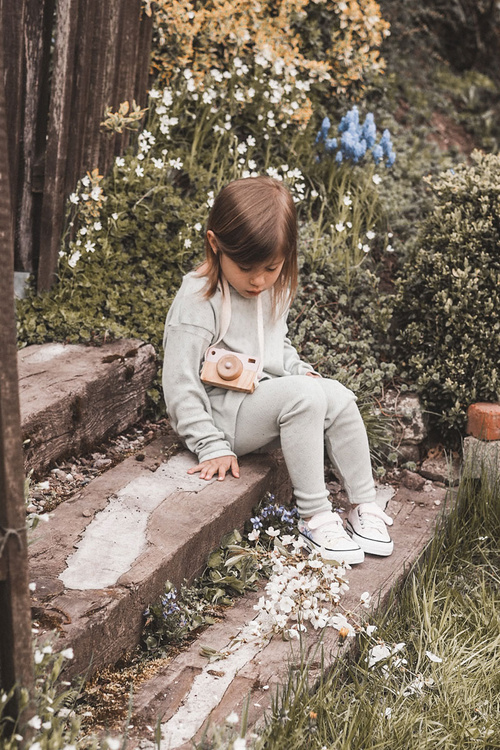 Dziecięce Trampki Materiałowe Print Różowe Buster