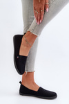 Tenisówki Trampki Slip-On Damskie Czarne Adrancia
