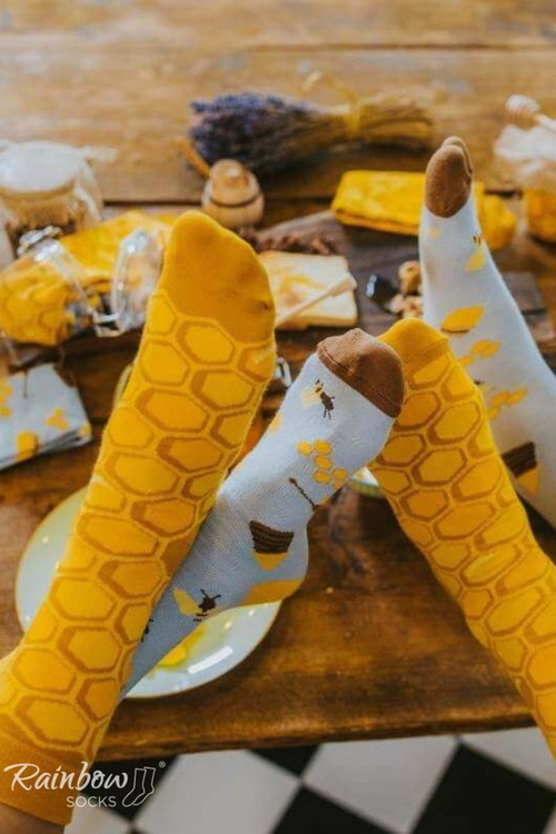 Skarpetki Rainbow Socks Miód W Słoiku 2 Pary