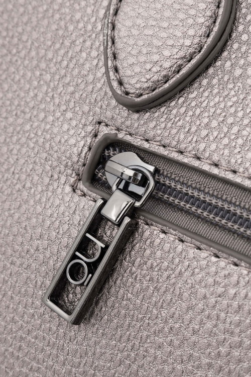 Klasyczna Torebka Shopperka NOBO N1530-C025 Srebrna