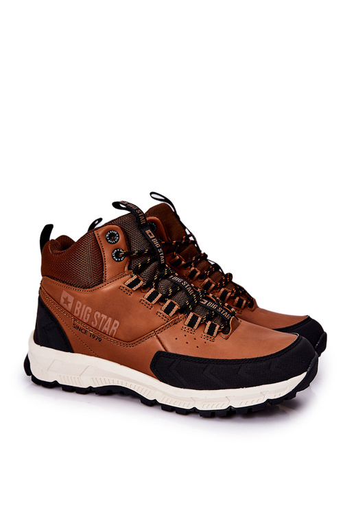 Wysokie Sportowe Buty Big Star II174179 Brązowe