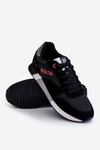 Męskie Buty Sportowe Memory Foam System Big Star LL174158 Czarne