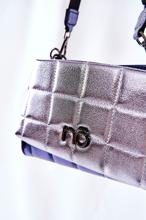 Wielofunkcyjna Pikowana Torebka Listonoszka NOBO NBAG-K1300 Niebieska