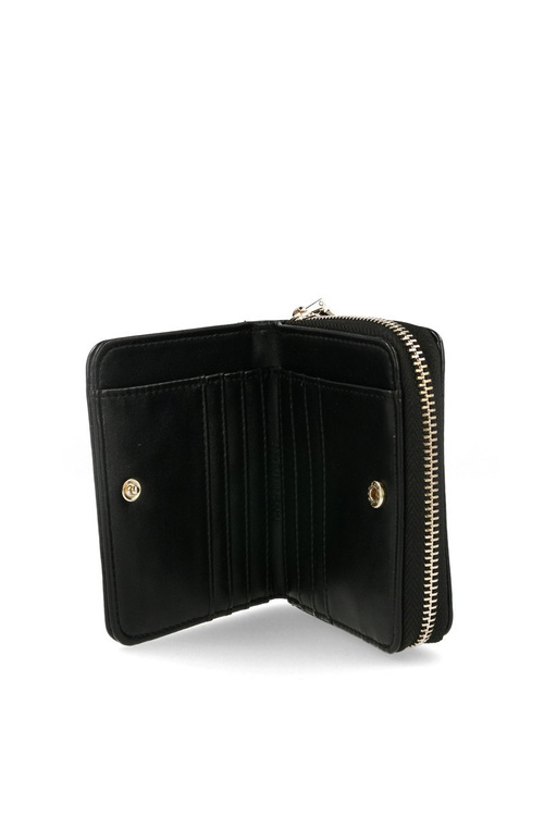 Portfel Damski Podkówka MONNARI PUR0040-020 Czarny Połysk