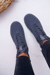 Sneakersy Damskie Trampki Szare Big Star EE274661