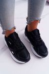 Sportowe Damskie Buty Czarne Szantal