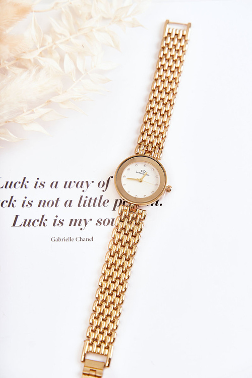 Damski Zegarek Giorgio & Dario Z Cyrkoniami Na Tarczy Złoty