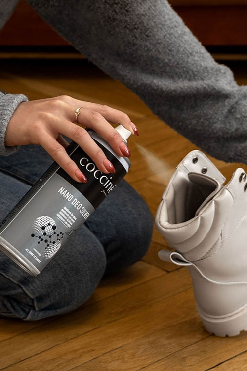 Coccine Nano Deo Silver Odświeżacz do Butów 400ml