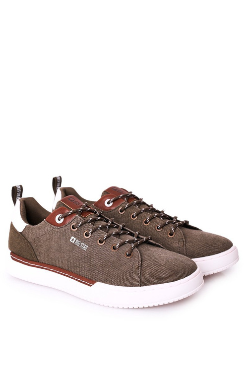 Męskie Tenisówki Big Star HH174160 Khaki