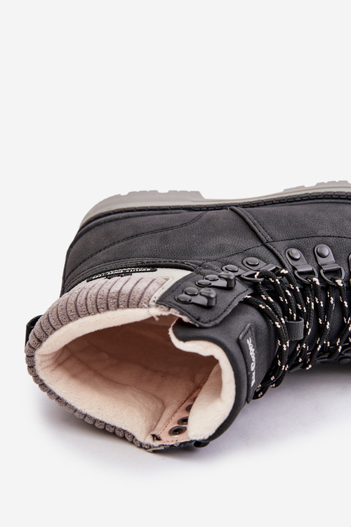 Ocieplane Trapery Damskie Lee Cooper LCJ-24-03-3043 Czarne