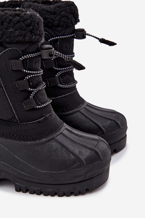 Ocieplane Śniegowce Dziecięce Na Zamek Big Star OO374073 Czarne