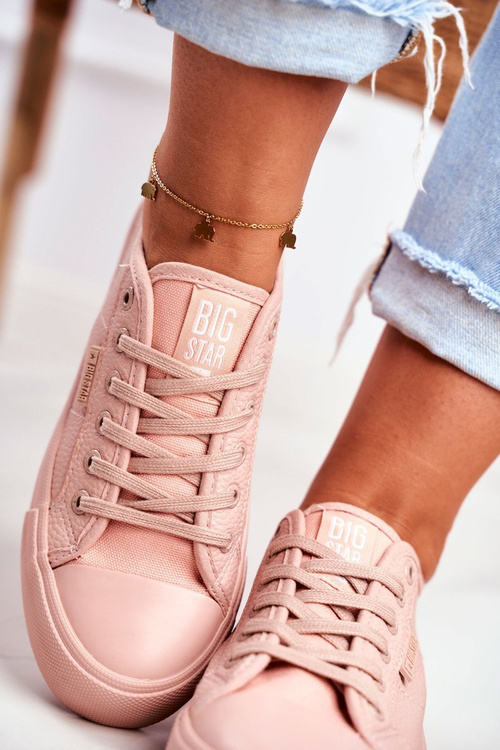 Trampki Damskie Big Star Różowe GG274103